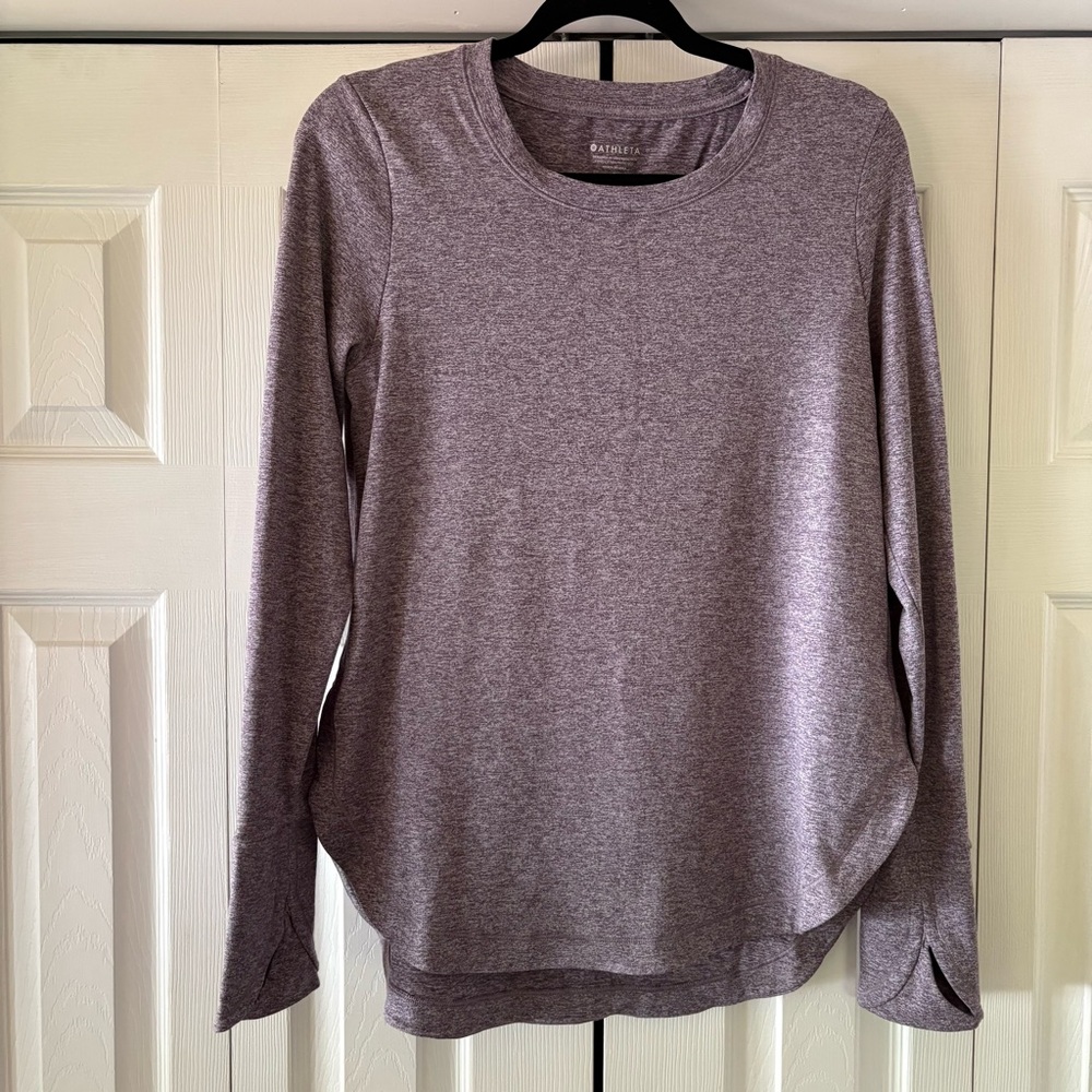 Athleta Long Sleeve Active Top, Size S